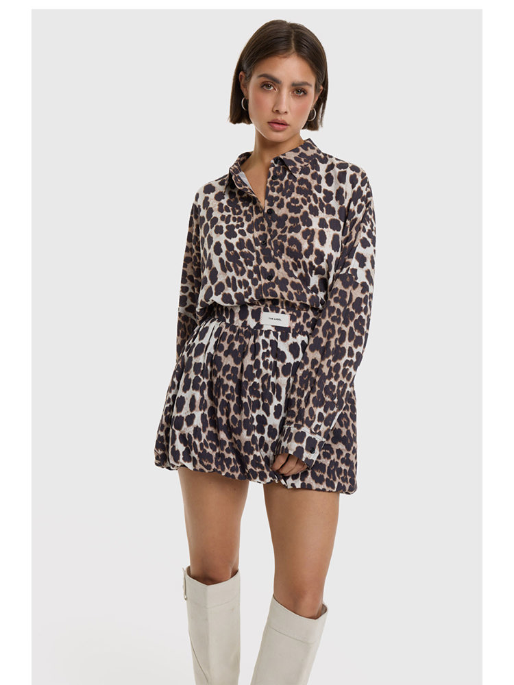 Alix LADIES WOVEN ANIMAL BLOUSE