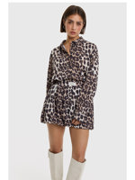 Alix LADIES WOVEN ANIMAL BLOUSE