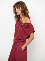 Dante 6 GOU EMBELISHED DRAPEY TOP
