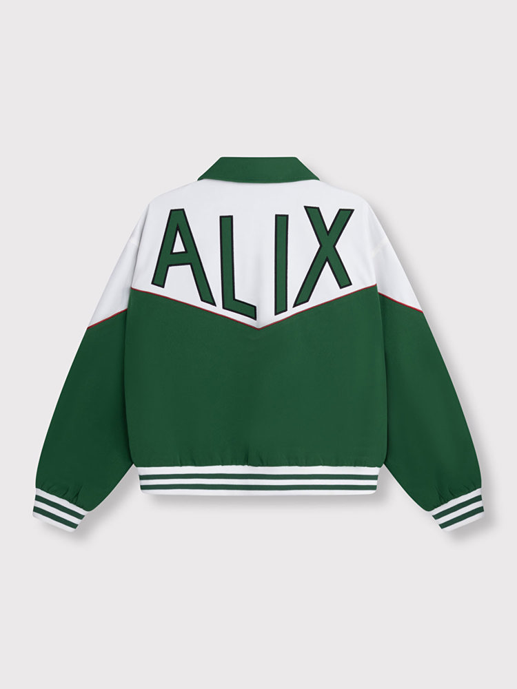 Alix LADIES WOVEN COLOURBLOCKING BOMBER
