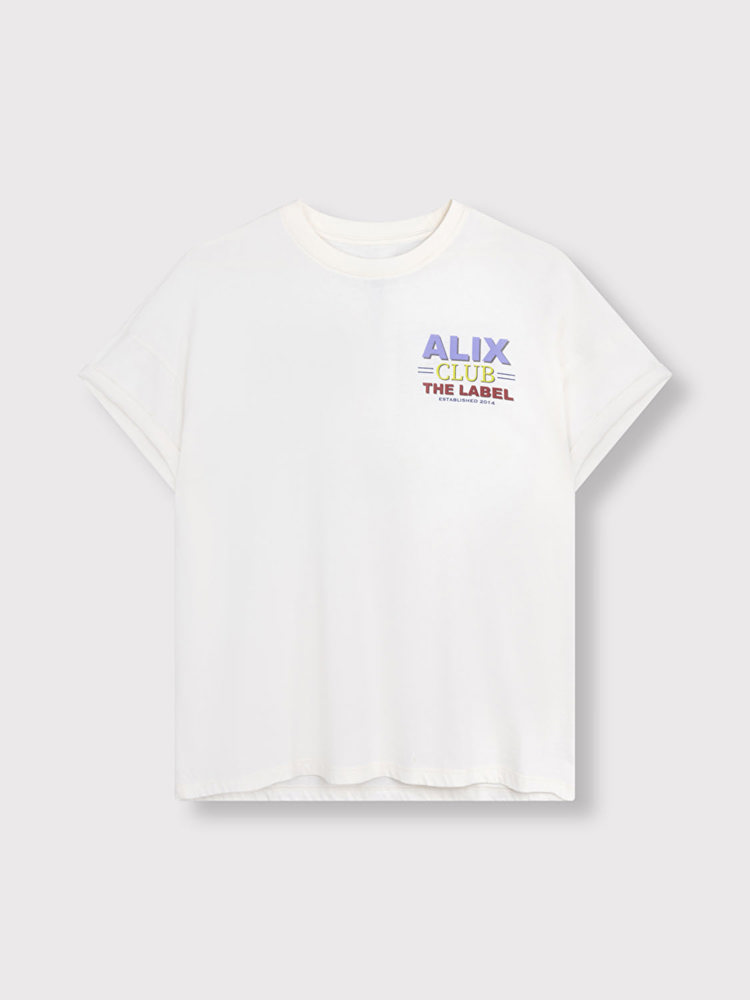 Alix LADIES KNITTED ALIX CLUB T-SHIRT