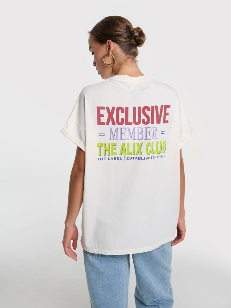 Alix LADIES KNITTED ALIX CLUB T-SHIRT