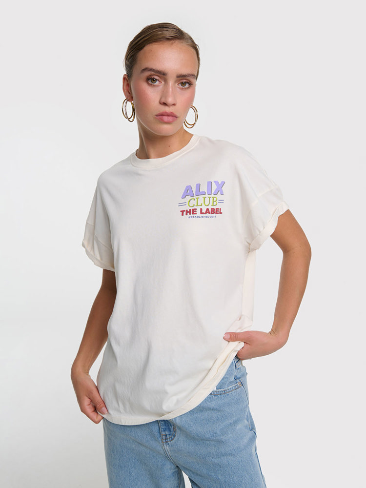 Alix LADIES KNITTED ALIX CLUB T-SHIRT