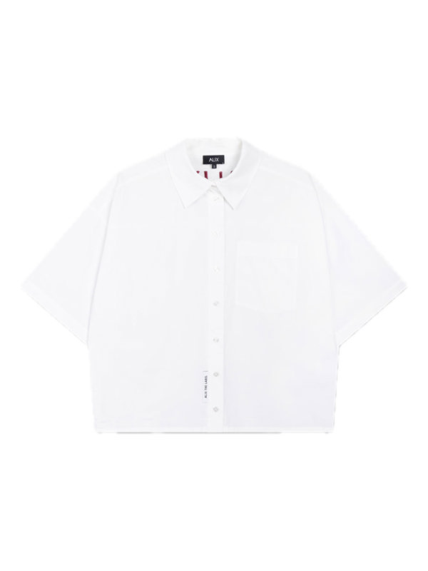 Alix LADIES WOVEN CLEAN POPLIN SHORTSLEEVE BLOUSE