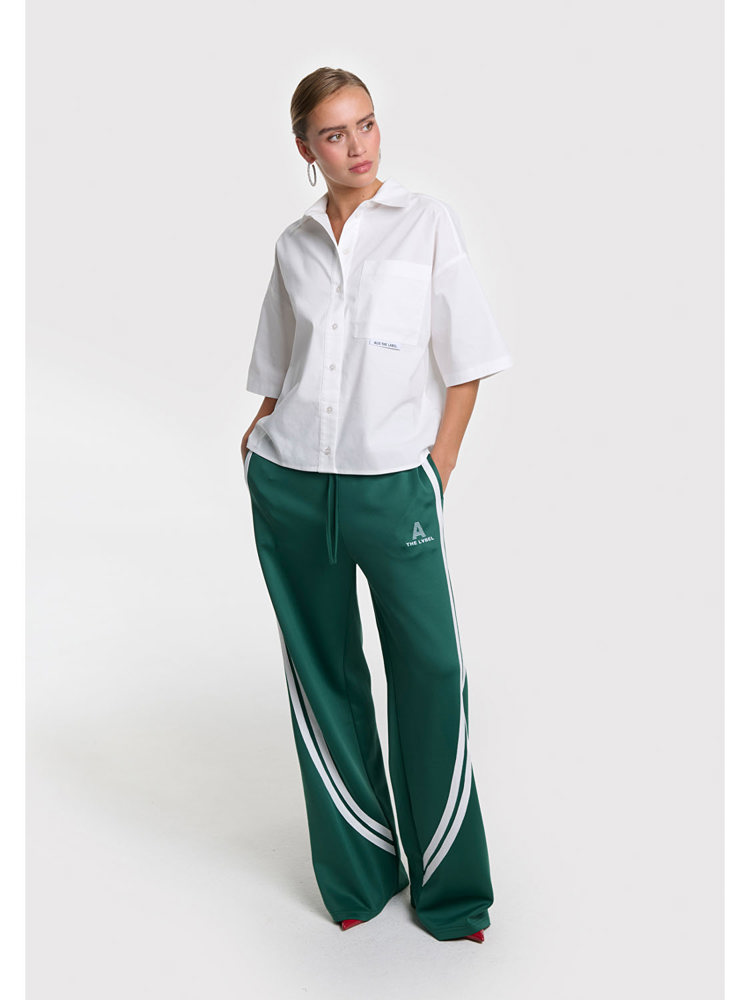 Alix LADIES WOVEN CLEAN POPLIN SHORTSLEEVE BLOUSE