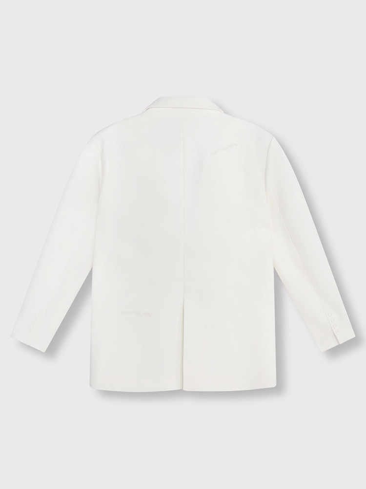 Alix LADIES WOVEN FLOWY OVERSIZED BLAZER
