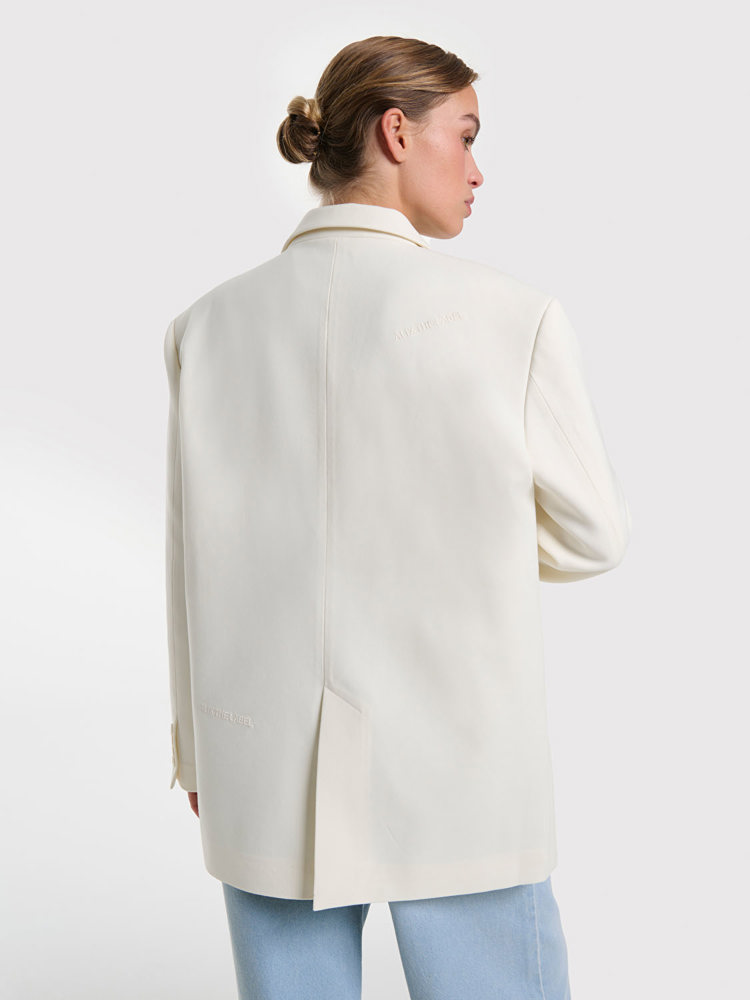 Alix LADIES WOVEN FLOWY OVERSIZED BLAZER