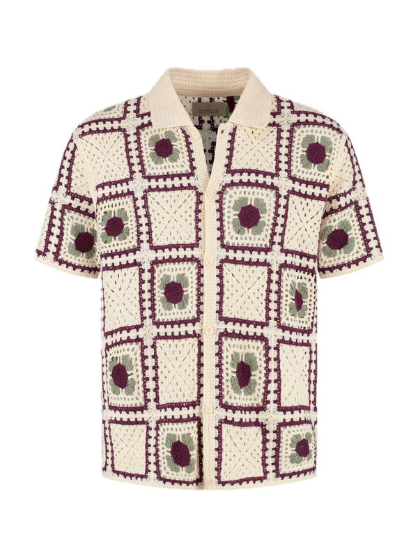 Dstrezzed DS_Shane Crochet Shirt