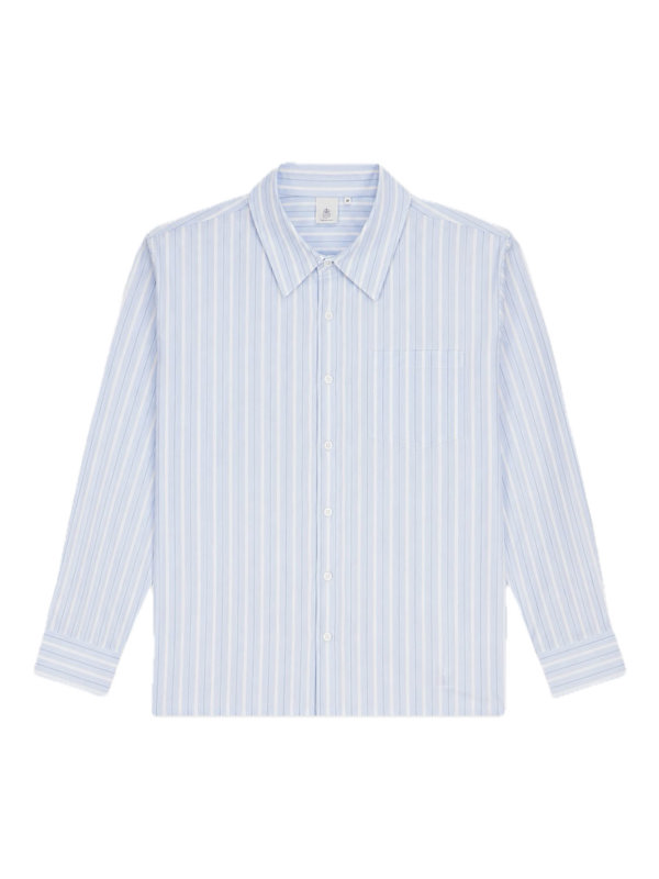 Law Of The Sea SQUALL YARN DYED STRIPED SHIRT
