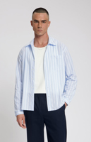 Law Of The Sea SQUALL YARN DYED STRIPED SHIRT