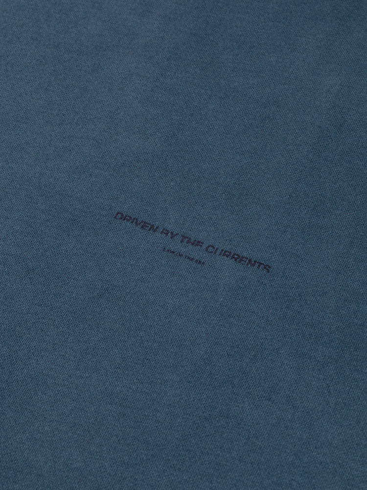 Law Of The Sea TORRIA GARMENT DYED CREWNECK SWEAT