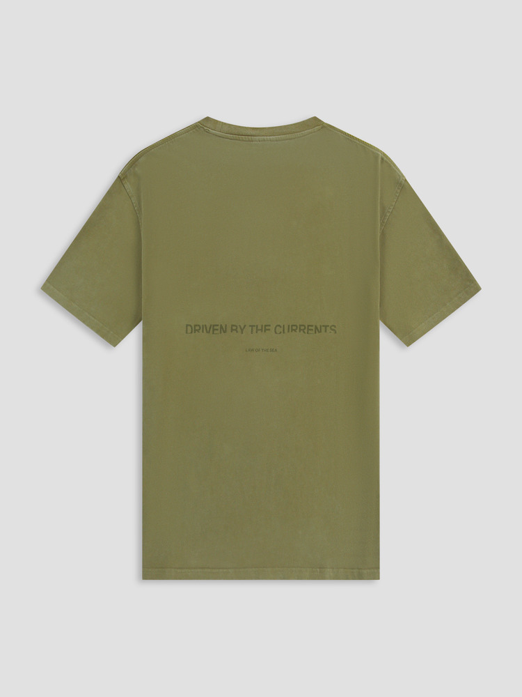 Law Of The Sea AQUALIS GARMENT DYED T-SHIRT