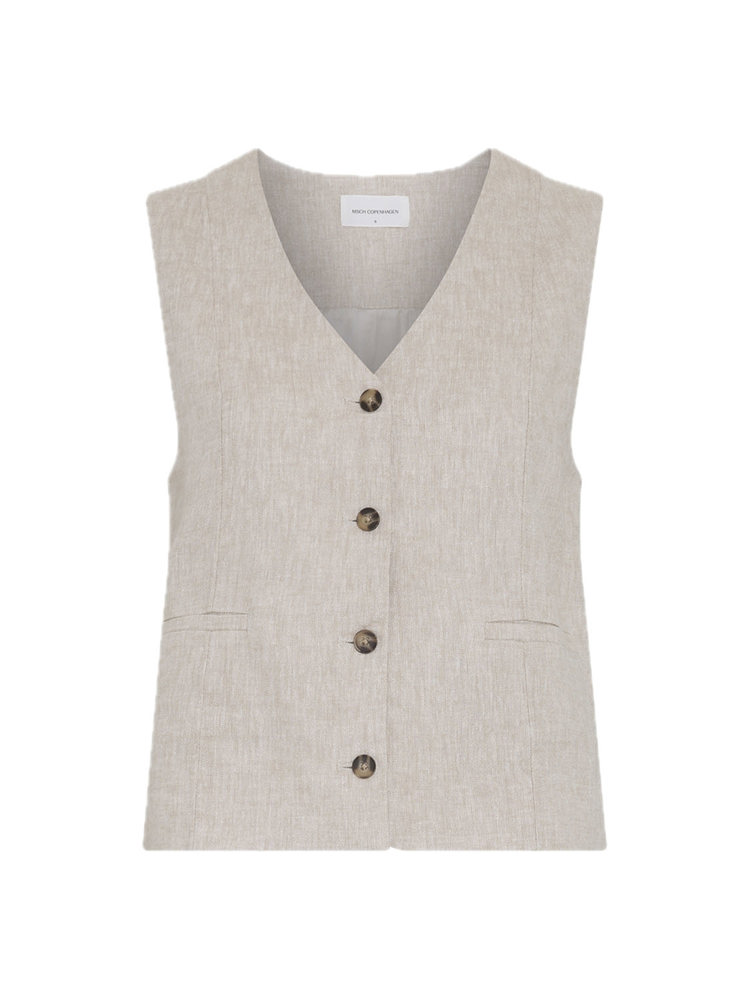 Moss Copenhagen MSCHViana Ginia V Neck Waistcoat