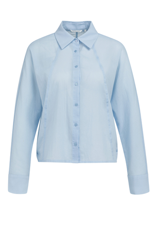 Yaya Blouse met schuine naden