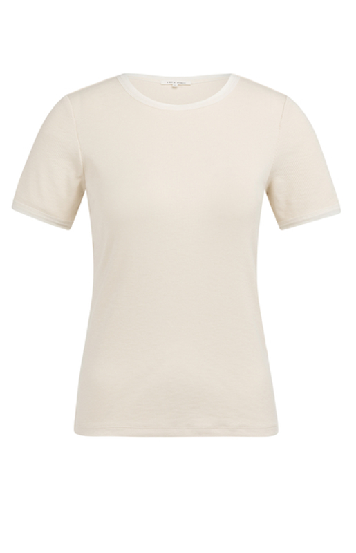 Yaya T-shirt met mesh details
