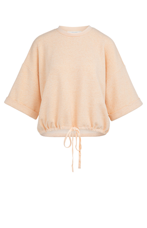 Yaya Sweatshirt met strikkoord