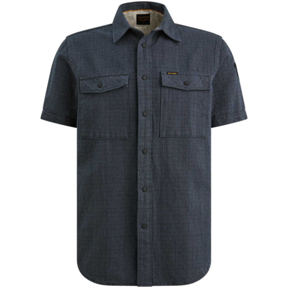 PALL MALL Short Sleeve Shirt Mattweave 2 ton