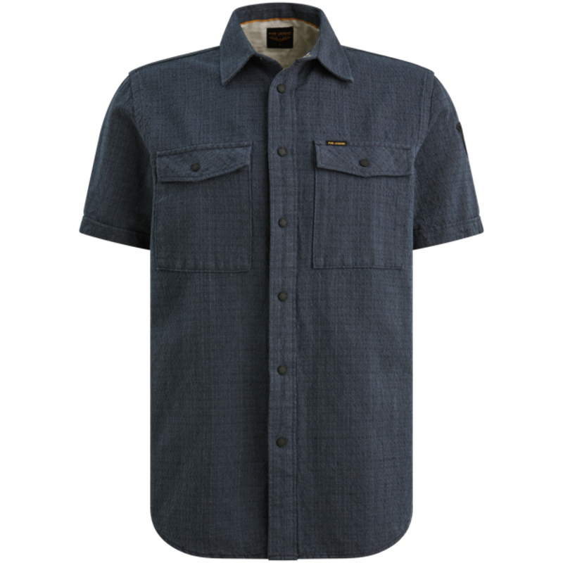 PALL MALL Short Sleeve Shirt Mattweave 2 ton