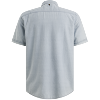 PALL MALL Short Sleeve Shirt Indigo yarn dye