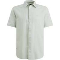 PALL MALL Short Sleeve Shirt 2 tone Cotton/L