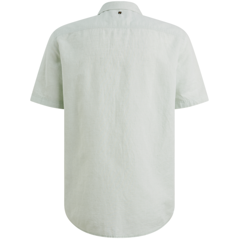 PALL MALL Short Sleeve Shirt 2 tone Cotton/L