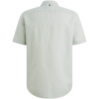 PALL MALL Short Sleeve Shirt 2 tone Cotton/L