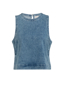 Yaya Mouwloze denim top