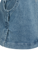 Yaya Mouwloze denim top