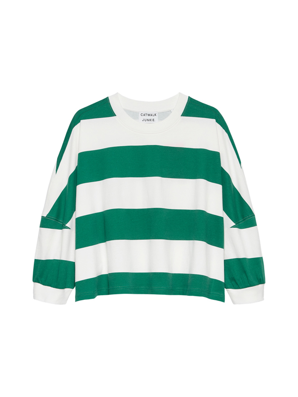 Catwalk Junkie Oversized bold striped Tshirt