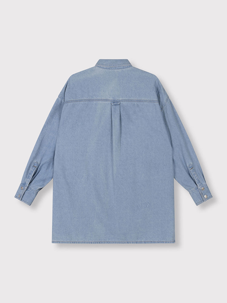 Alix LADIES WOVEN ALIX DENIM BLOUSE