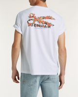 Denham FLOWY GRAPHIC TEE LWJ