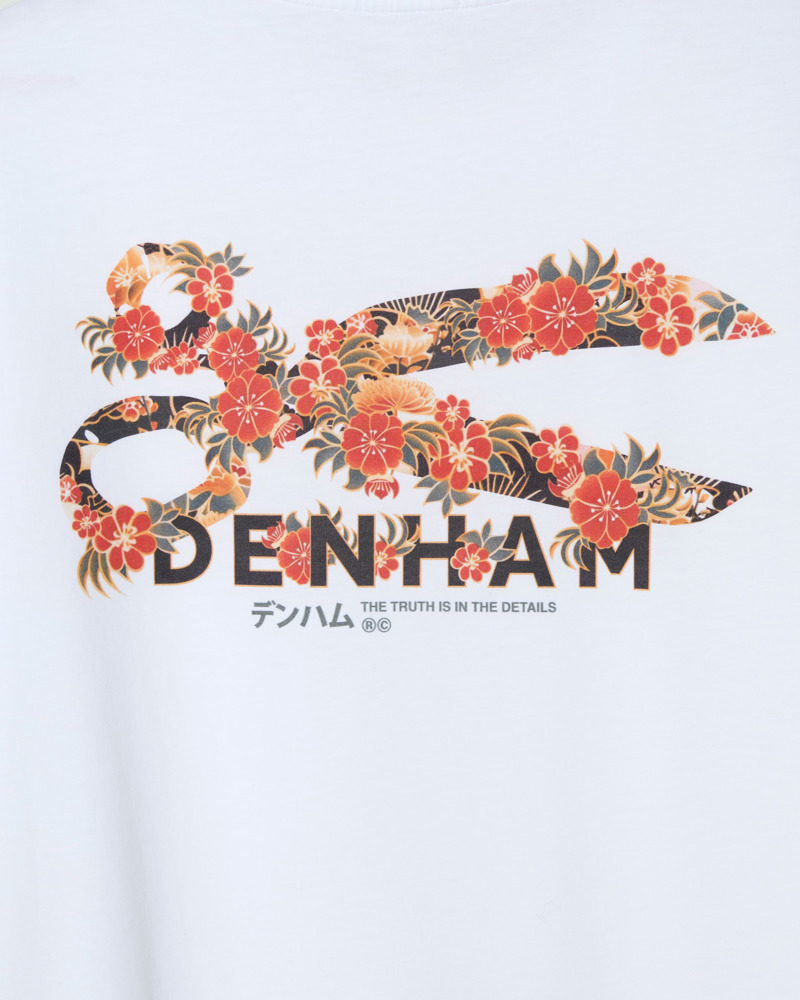 Denham FLOWY GRAPHIC TEE LWJ
