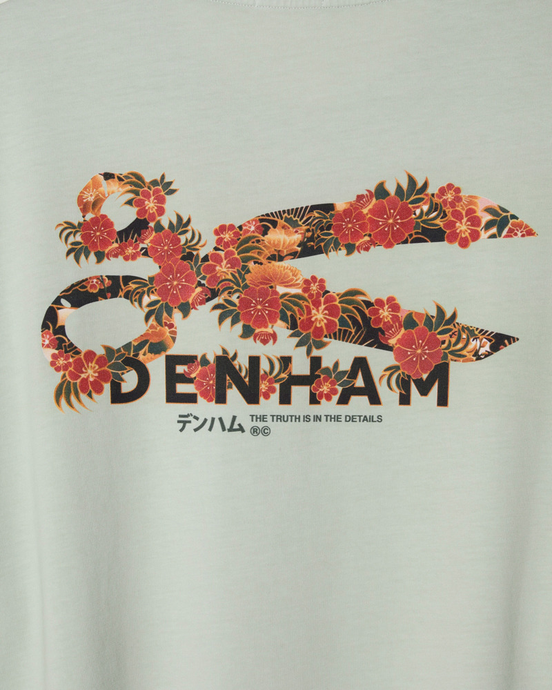 Denham FLOWY GRAPHIC TEE LWJ