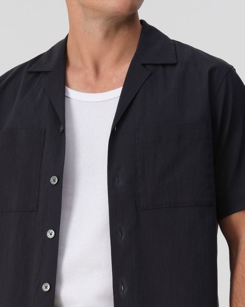 J.C. RAGS CASUAL SHIRT AARON WRINKLE KORTE MOUW