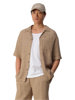J.C. RAGS CASUAL SHIRT SS DUNCAN WAFFLE