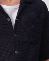 J.C. RAGS CASUAL SHIRT SS DUNCAN WAFFLE