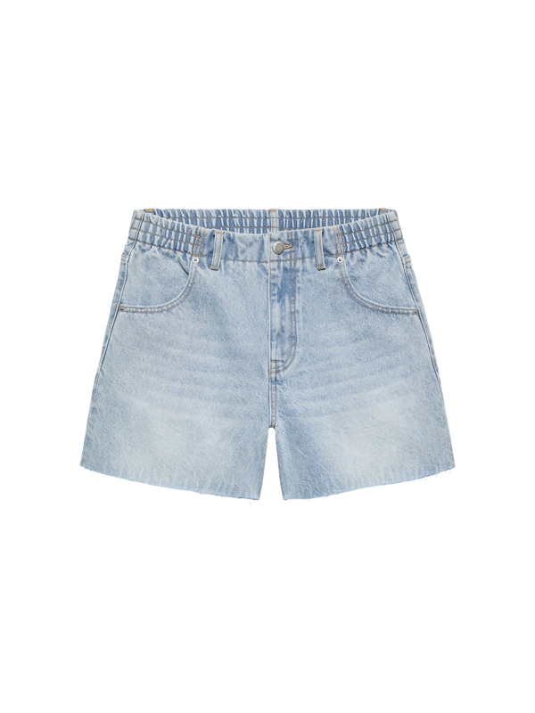 Catwalk Junkie Denim shorts with elastic waistband