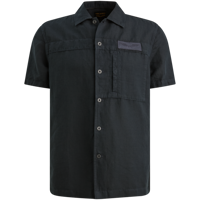 PALL MALL Short Sleeve Shirt Cotton/linen ga