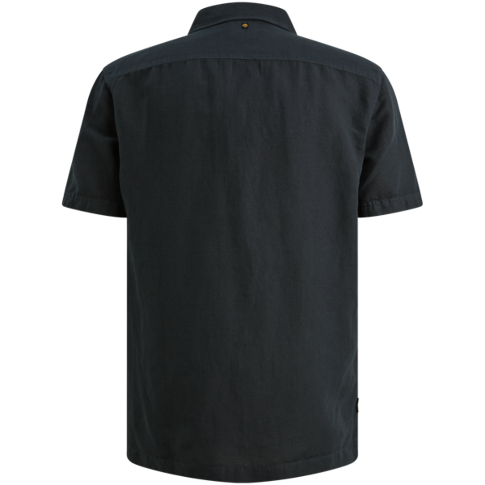 PALL MALL Short Sleeve Shirt Cotton/linen ga