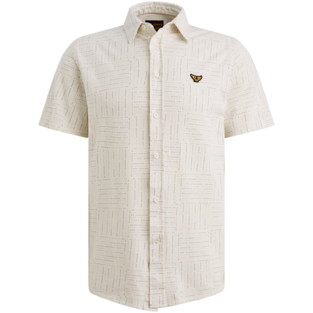 PALL MALL Short Sleeve Shirt Print on pique