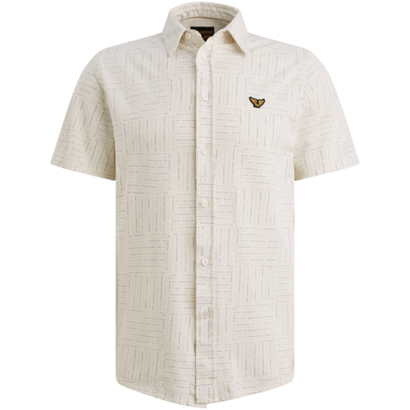 PALL MALL Short Sleeve Shirt Print on pique