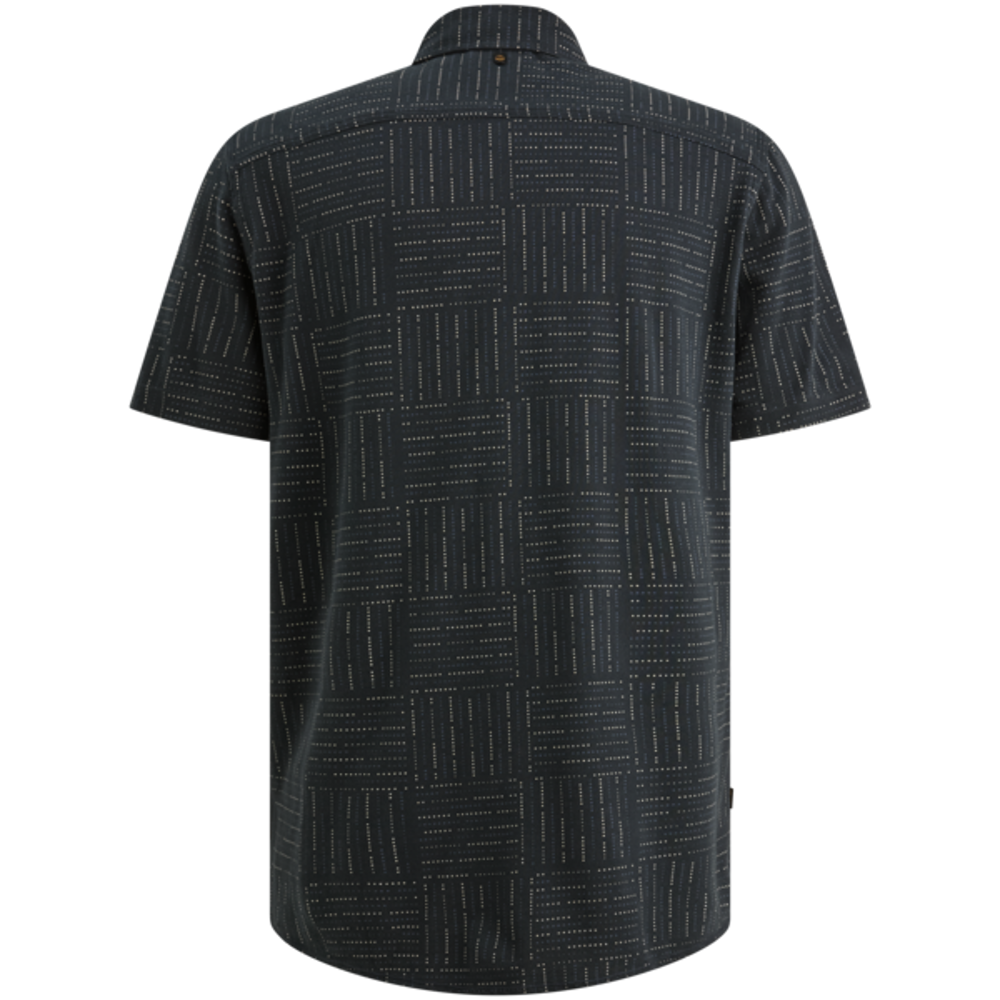 PALL MALL Short Sleeve Shirt Print on pique