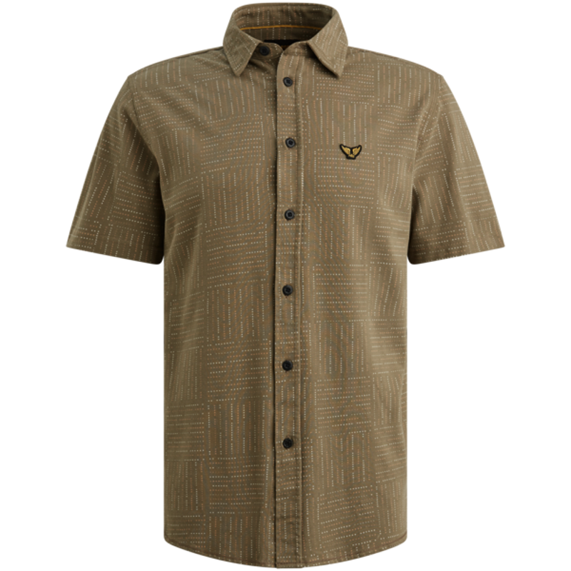PALL MALL Short Sleeve Shirt Print on pique