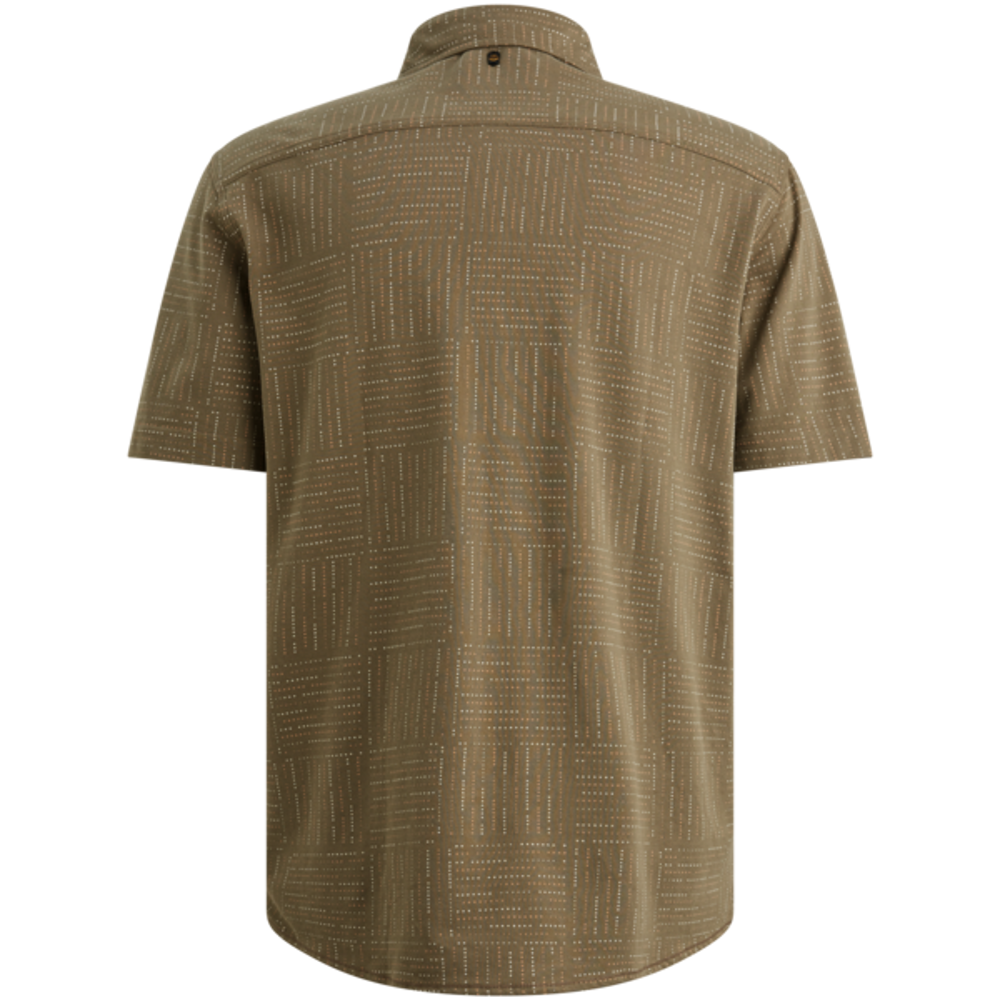 PALL MALL Short Sleeve Shirt Print on pique
