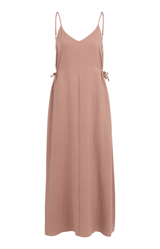 Yaya Lange jurk met strikdetails