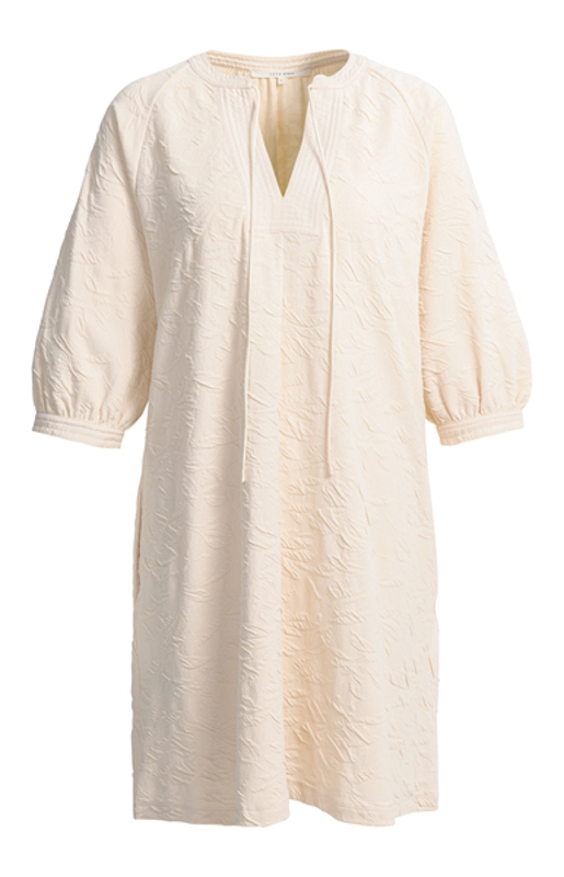 Yaya Jersey jurk met structuur