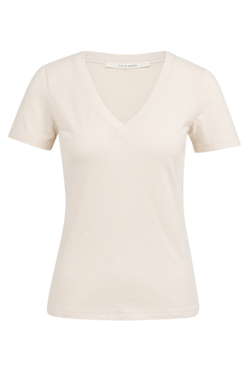 Yaya T-shirt met V-hals