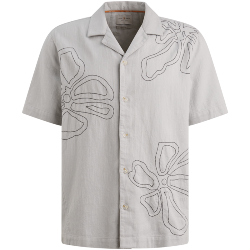 Cast Iron Short Sleeve Shirt Embroidered slu