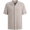 Cast Iron Short Sleeve Shirt Stripe new mesh