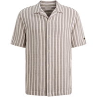 Cast Iron Short Sleeve Shirt Stripe new mesh
